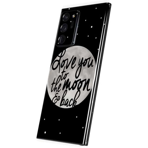 To The Moon And Back BW Galaxy Note20 Ultra 5G Skin