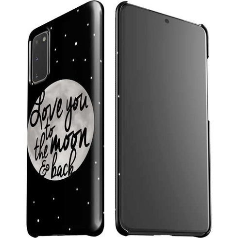 To The Moon And Back BW Galaxy S20 Lite Case