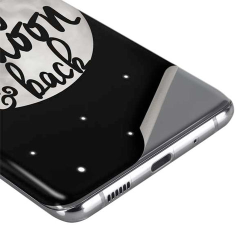 To The Moon And Back BW Galaxy S20 Plus Skin