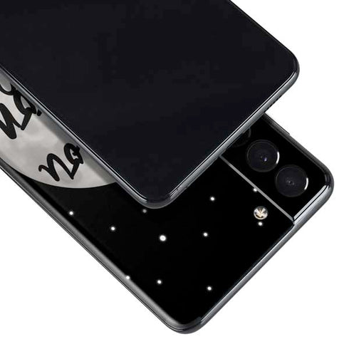To The Moon And Back BW Galaxy S21 Plus 5G Skin