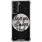 To The Moon And Back BW Galaxy S22 Clear Case
