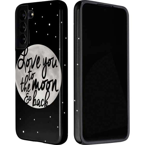 To The Moon And Back BW Galaxy S22 Pro Case