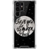 To The Moon And Back BW Galaxy S22 Ultra Clear Case