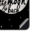 To The Moon And Back BW Galaxy S23 FE Skin