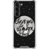 To The Moon And Back BW Galaxy S23 Plus Clear Case
