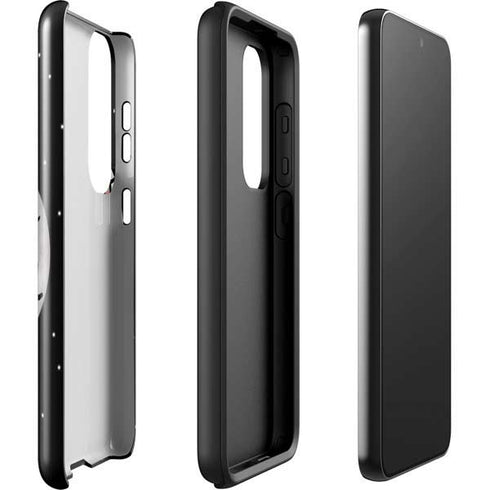 To The Moon And Back BW Galaxy S23 Plus Pro Case