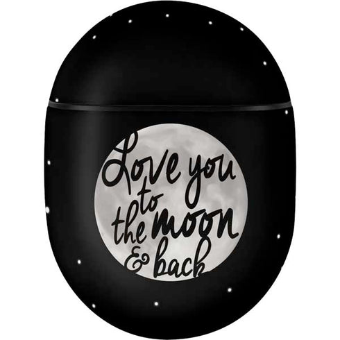 To The Moon And Back BW Google Pixel Buds Skin