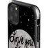 To The Moon And Back BW iPhone 11 Pro Max Impact Case