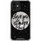 To The Moon And Back BW iPhone 12 Clear Case