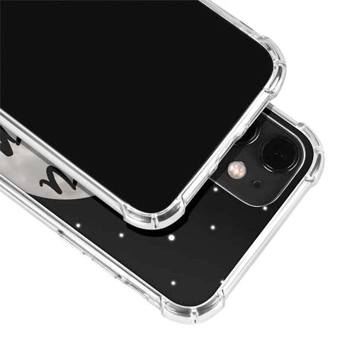 To The Moon And Back BW iPhone 12 Mini Clear Case