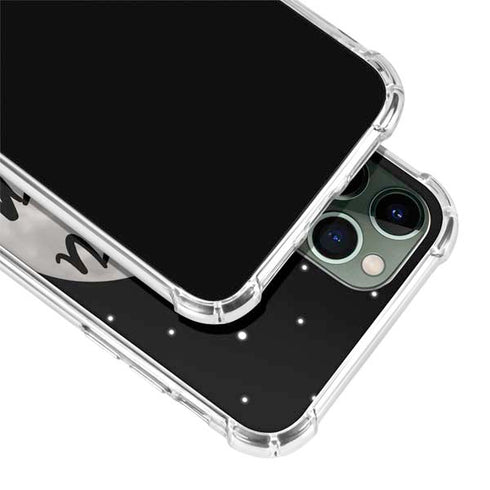 To The Moon And Back BW iPhone 12 Pro Clear Case