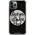 To The Moon And Back BW iPhone 12 Pro Max Clear Case
