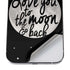 To The Moon And Back BW iPhone 12 Pro Max Skin