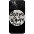To The Moon And Back BW iPhone 12 Pro Skin