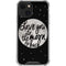 To The Moon And Back BW iPhone 13 Clear Case