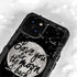 To The Moon And Back BW iPhone 13 Mini Waterproof Case