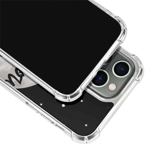 To The Moon And Back BW iPhone 13 Pro Clear Case