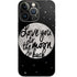 To The Moon And Back BW iPhone 13 Pro Skin