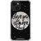 To The Moon And Back BW iPhone 14 Plus Clear Case