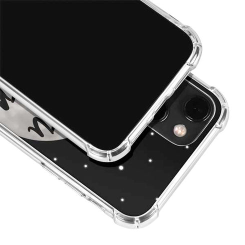 To The Moon And Back BW iPhone 14 Plus Clear Case