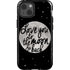 To The Moon And Back BW iPhone 15 Impact Case