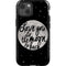 To The Moon And Back BW iPhone 14 Impact Case
