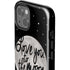 To The Moon And Back BW iPhone 15 Impact Case