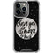 To The Moon And Back BW iPhone 15 Pro Clear Case