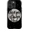 To The Moon And Back BW iPhone 14 Pro Impact Case