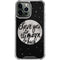 To The Moon And Back BW iPhone 15 Pro Max Clear Case