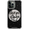 To The Moon And Back BW iPhone 14 Pro Max Clear Case