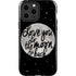 To The Moon And Back BW iPhone 14 Pro Max Impact Case