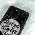 To The Moon And Back BW iPhone 14 Pro Max Waterproof Case