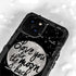 To The Moon And Back BW iPhone 15 Waterproof Case