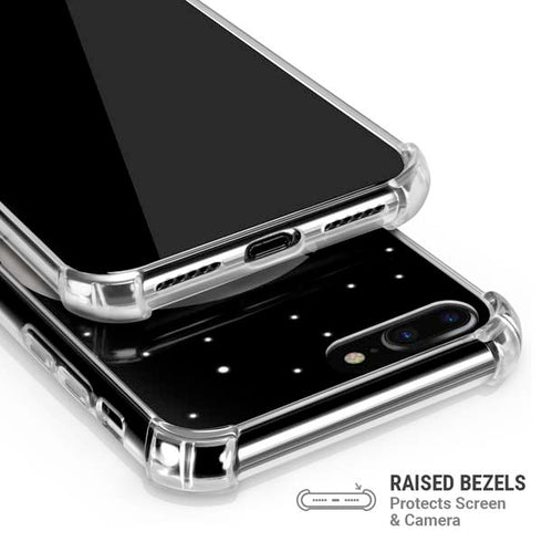 To The Moon And Back BW iPhone 7/8 Plus Clear Case