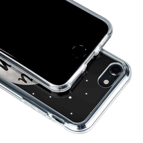 To The Moon And Back BW iPhone SE (2nd & 3rd Gen) Clear Case