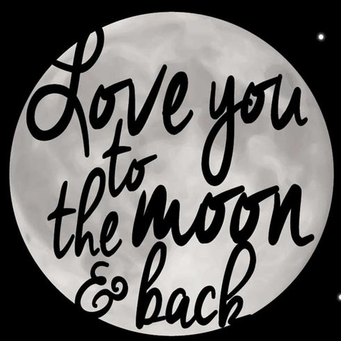 To The Moon And Back BW iPhone XR Pro Case
