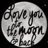 To The Moon And Back BW iPhone XR Pro Case
