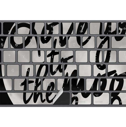 To The Moon And Back BW Magic Keyboard with Numeric Keypad Skin