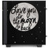 To The Moon And Back BW NZXT H510 Compact ATX Mid-Tower Case Skin