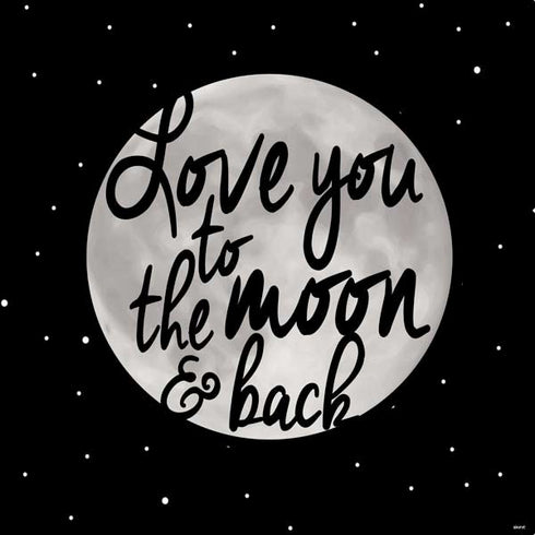 To The Moon And Back BW PS4 Pro/Slim Controller Skin