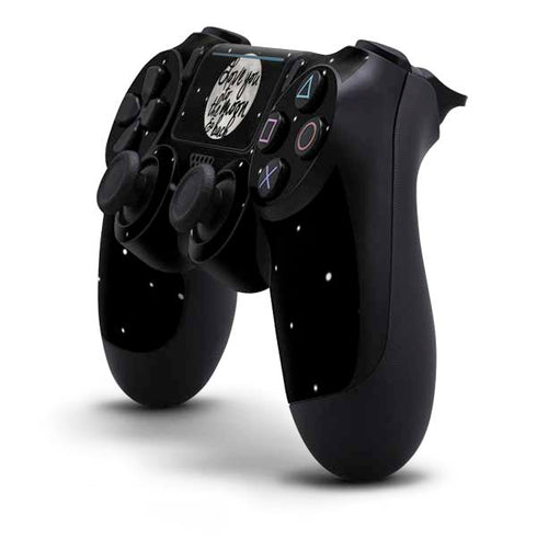 To The Moon And Back BW PS4 Pro/Slim Controller Skin