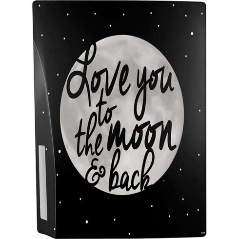 To The Moon And Back BW PS5 Bundle Skin
