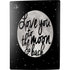To The Moon And Back BW PS5 Console Skin