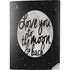 To The Moon And Back BW PS5 Digital Edition Console Skin