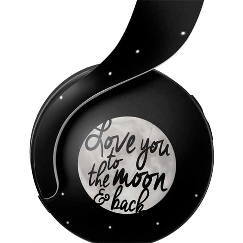 To The Moon And Back BW PULSE 3D Wireless Headset for PS5 Skin