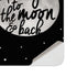 To The Moon And Back BW Surface Duo Skin