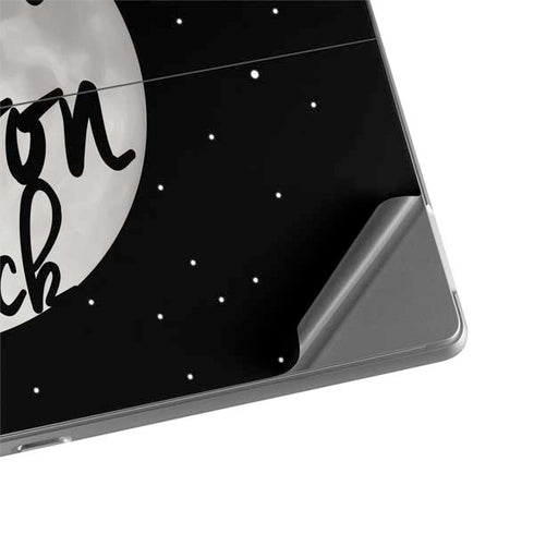 To The Moon And Back BW Surface Pro 8 Skin