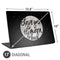 To The Moon And Back BW Universal Laptop 17in (13.8 x 10in) Skin
