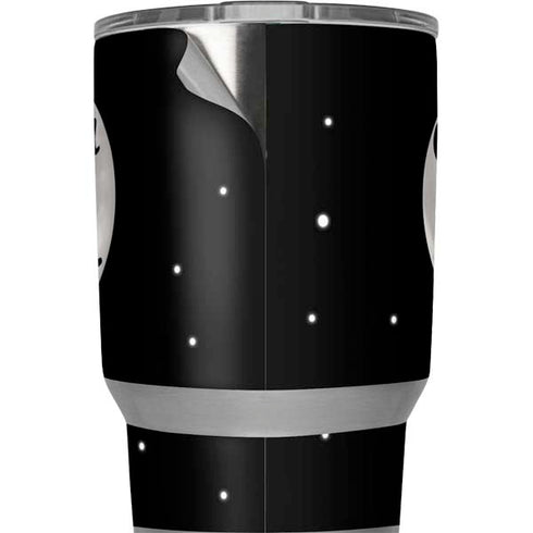 To The Moon And Back BW Yeti 20oz Tumbler Skin